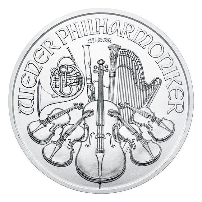 2026 1oz Silver Philharmonic Coin