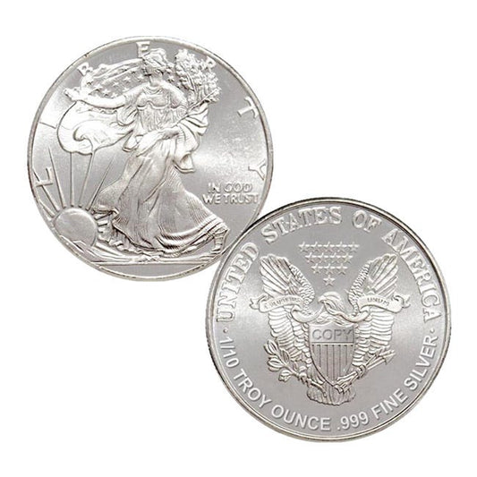 1/10 oz Silver Walking Liberty Round