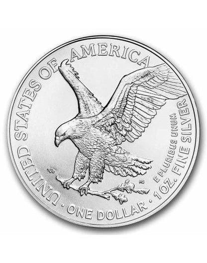 1 oz American Silver Eagle Coin BU (2026)