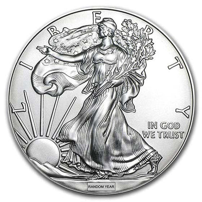 American Silver Eagles (Random Year, 20-Coin MintDirect Tube)
