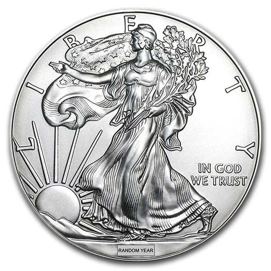 American Silver Eagles (Random Year, 20-Coin MintDirect Tube)
