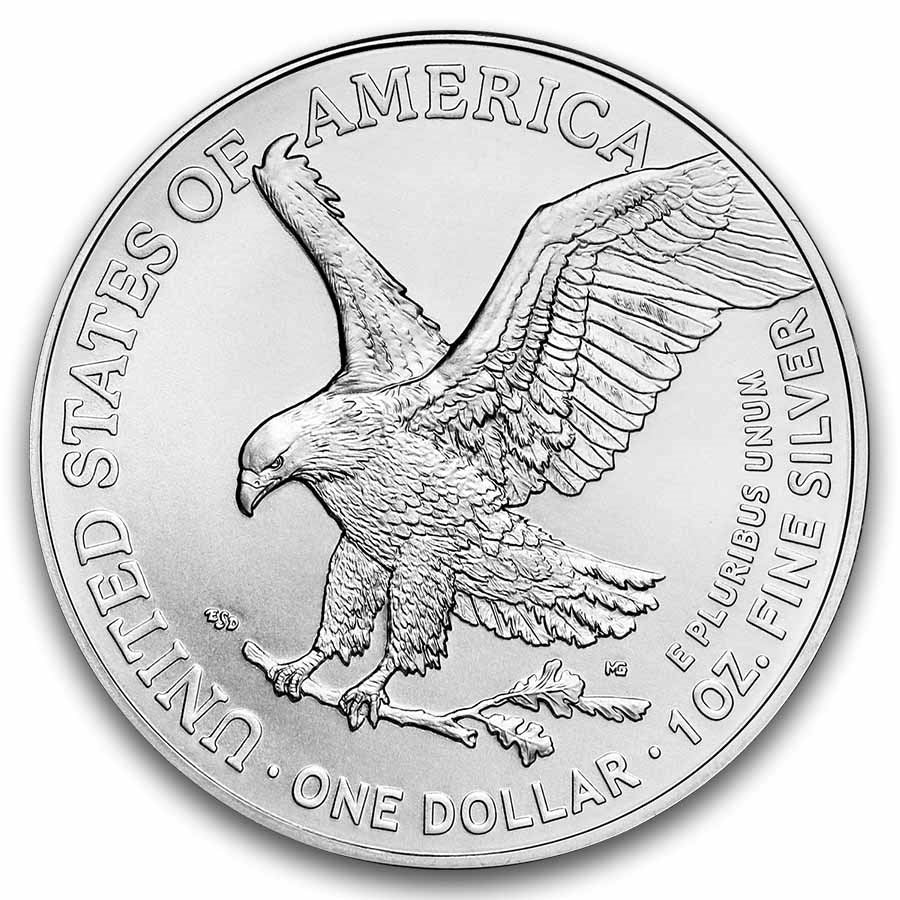 American Silver Eagles (Random Year, 20-Coin MintDirect Tube)