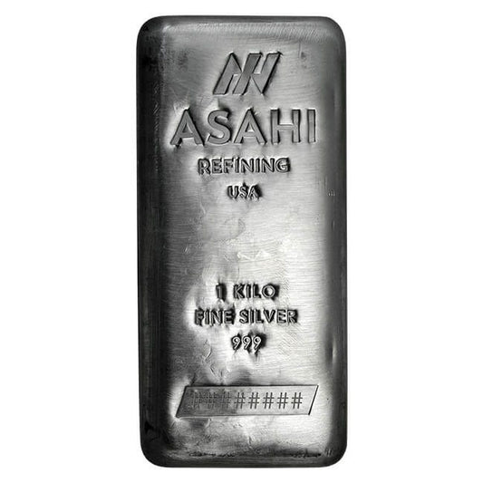 1 Kilo Silver Asahi Bar