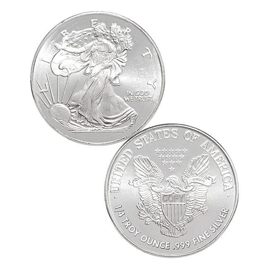 1/4 oz Silver Walking Liberty Replica Round