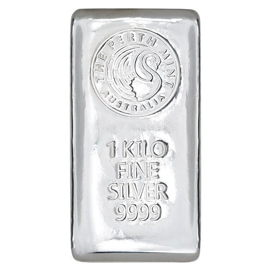 1 Kilo Silver Perth Bar