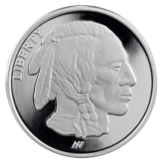 1 oz Silver Asahi Buffalo Round