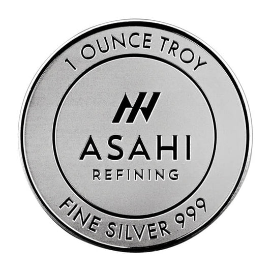 1 oz Silver Asahi Round