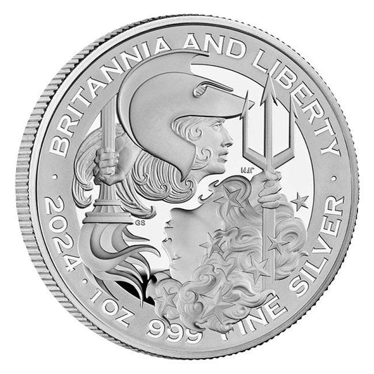 2024 1oz Silver Britannia Liberty Proof Coin